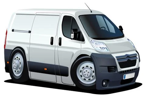 Cartoon van Stock Illustration