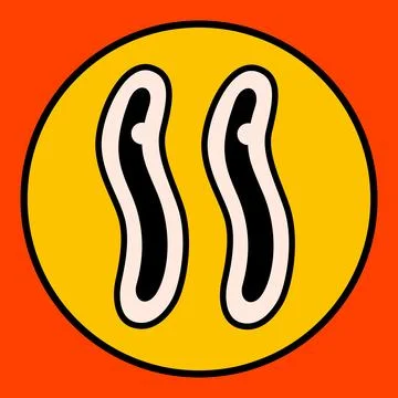 Cartoon vector funny Comic cards. Crazy cartoons Abstract vector collection Stock Illustration