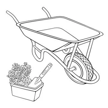 Cartoon vector isolated abstract object. Ilustración de archivo