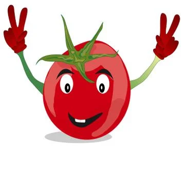 Cartoon vegetable vector image isolated Stock Illustration