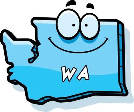 Cartoon washington Stock Illustration