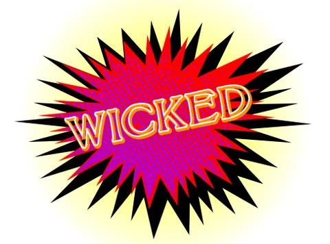 Cartoon Wicked イラスト素材