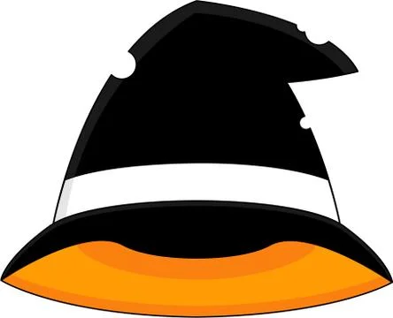 Cartoon Witches Hat Stock-Illustration