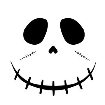 Cartoon Zombie Face Stock Illustration