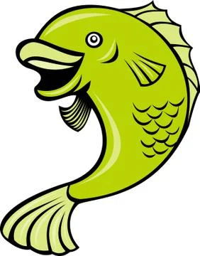 Cartoonfish Stock Illustration