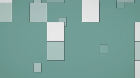 Cartoonish looping background of squares animate on and off Stock Footage 41435655