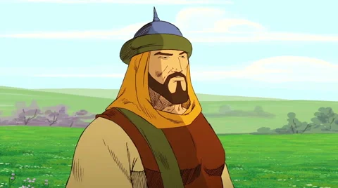Cartoons Empty Battlefield Stock Footage 45948759