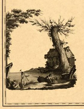 Cartouche_2 Illustrazione stock