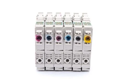 Cartridges empty Stock Photos