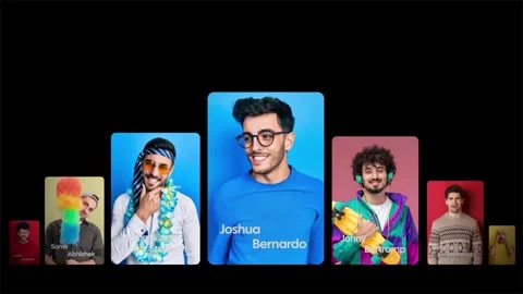 Carusel Sliders 1 스톡 After Effects