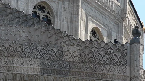 Carved Art to The Stone Stock Footage 46208622