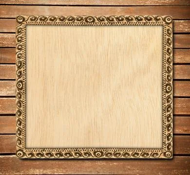 Carved frame Stock Photos