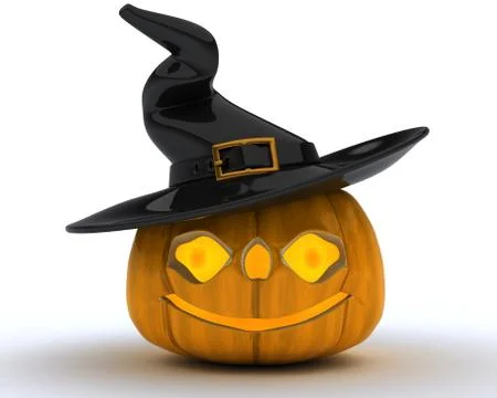 Carved pumpkin Jacko Lantern Stock Illustration