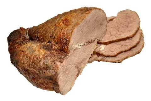 Carved Roast Beef Stock Photos