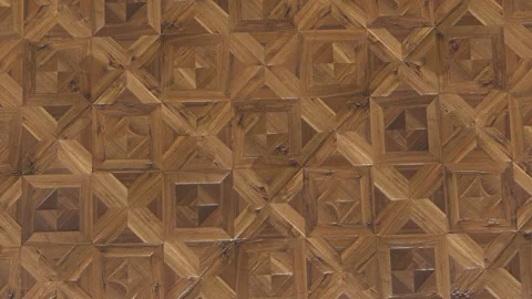 Carved Wooden Star Pattern Surface Stock Footage 319882977