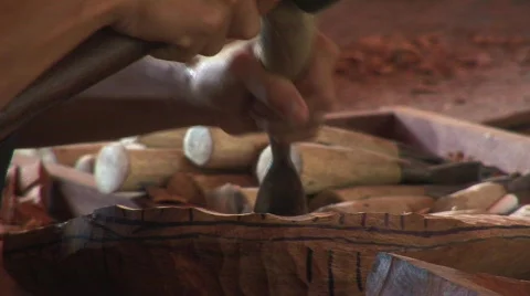 Carving 18 Stock Footage 477059