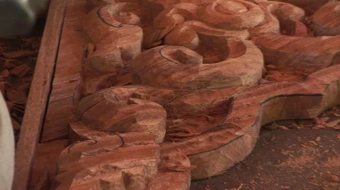 Carving 19 Stock Footage 477055