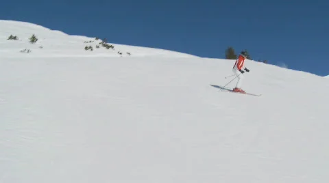 Carving after steadycam Stock Footage 346493