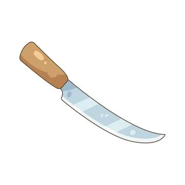 Carving knife Stock Illustration