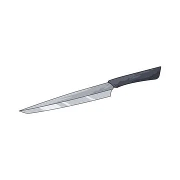 Carving knife illustration Stock-Illustration
