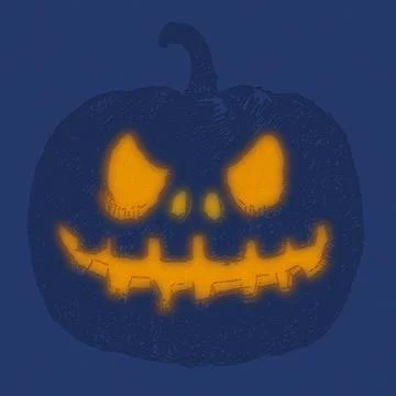 Carving pumpkin 스톡 일러스트