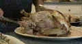 Carving The Turkey 5 HD Footage