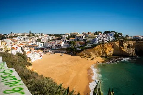 Carvoeiro Beach Stock Photos