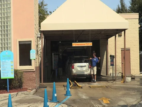 Carwash Stock Footage 80512153