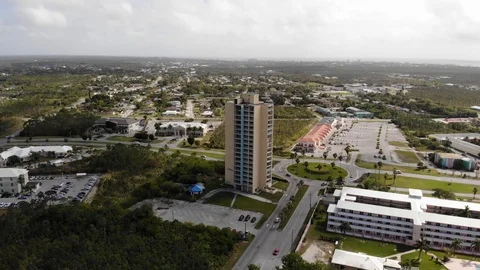 Casa Bahamas Circular Round Stock Footage 103067195