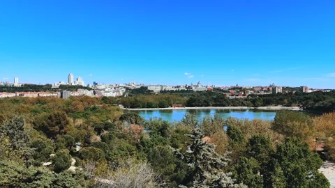 Casa Campo Skyline Spring 库存影片 336638404