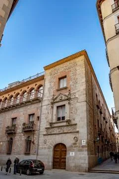 Casa de Cisneros in Madrid Stock Photos
