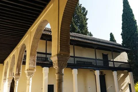 Casa del Chapiz en el Albaicin y Sacromonte de Granada Stock Photos