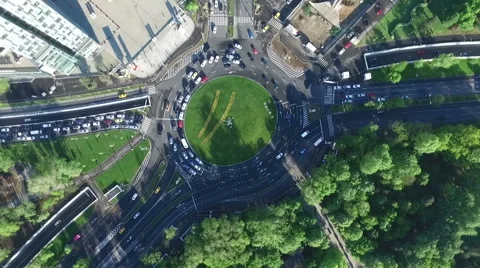 Casa Presei Junction Video stock 63314824