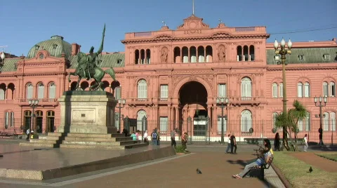 Casa Rosada 库存影片 338885
