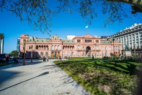 Casa Rosada Stock Photos