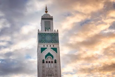 Casablanca mosque Stock Photos