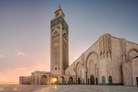 Casablanca mosque Stock Photos