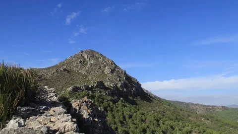 Casares Mountain  Stock-Footage 83676772