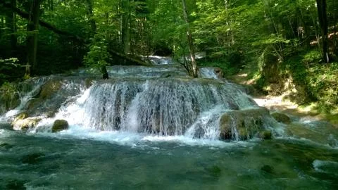 Cascada in Romania 写真素材