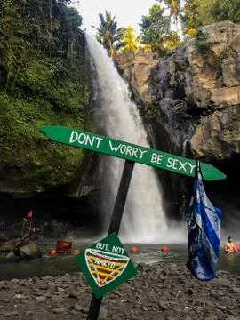 Cascade In Bali Foto stock