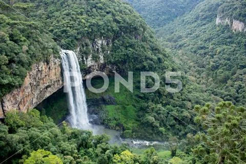 Cascade of the Caracol Stock Photos