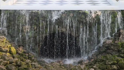Cascade Chess Mountain In Peterhof 動画素材 327094059