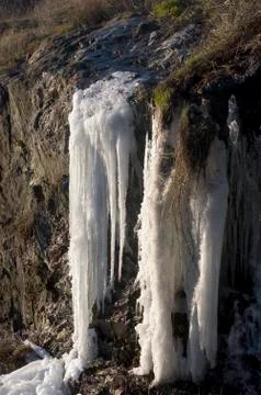 Cascade cold Stock Photos