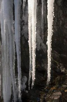 Cascade cold Stock Photos