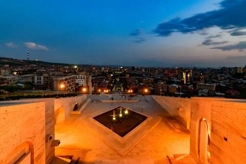 Cascade Complex - Yerevan, Armenia Foto stock