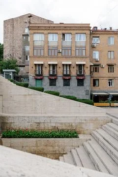 Cascade Complex in Yerevan, Armenia 스톡 사진