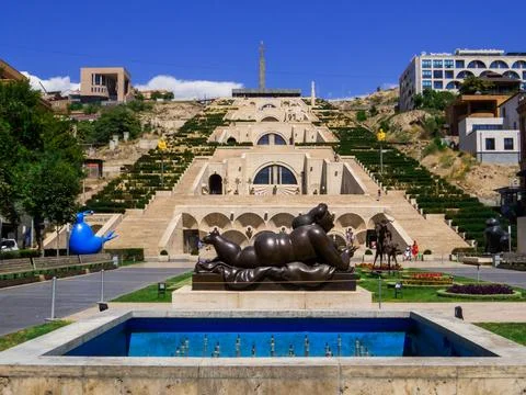 Cascade Complex, Yerevan Stock Photos