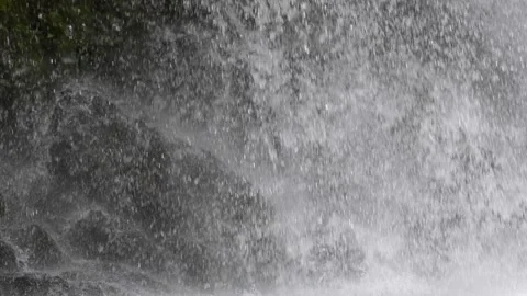 Cascade fallerbach near the river enns Stock Footage 159119930