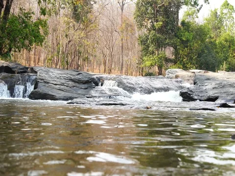 Cascade falls Stock Footage 74182668
