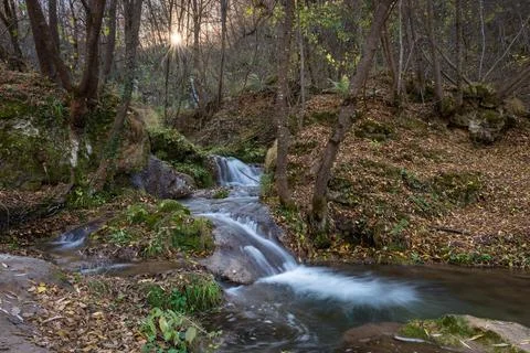 Cascade on Gostilje stream Foto stock